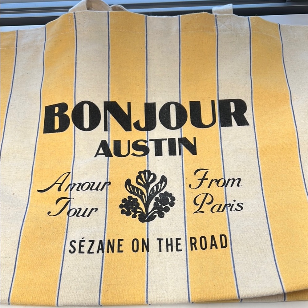 Sézane Bonjour Austin Tote Bag